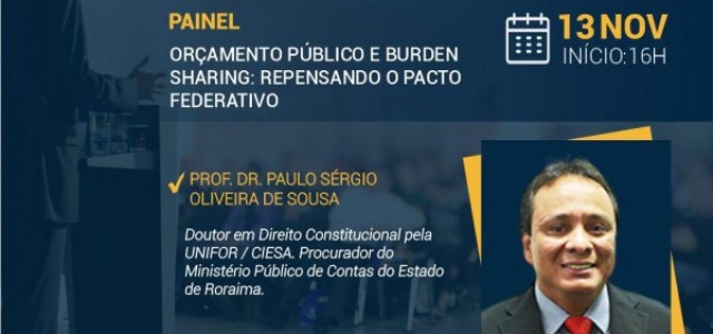 Procurador do MPC-RR ministra palestra em congresso internacional sobre Direito Constitucional e Processual