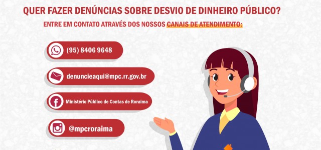 FAÇA SUA PARTE, DENUNCIE.