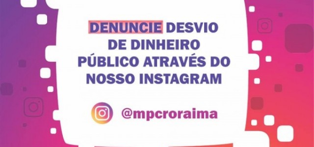 Faça a sua parte e denuncie desvio de dinheiro público.